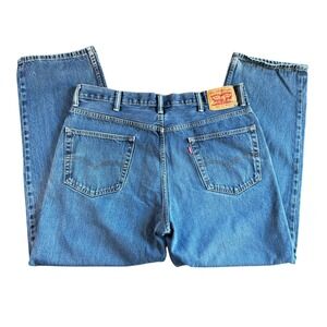 Levi's 550 Relaxed‎ Fit Jeans Mens W40 L32 Medium Wash Denim Blue
